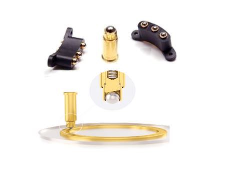 Spring-loaded Ball Point Pogo Pin