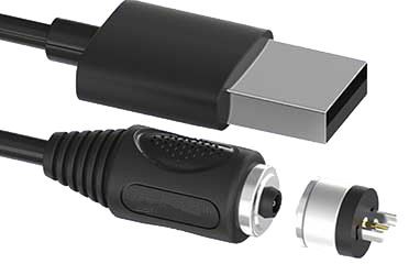 موصل بوجو بين الذكور والإناث مطلي بالذهب