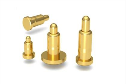 دبوس بوجو مطلي بالذهب محمل بنابض