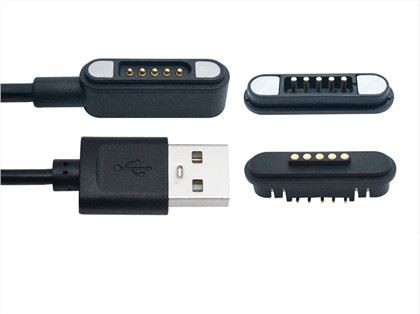 5Pin موصل شحن دبوس بوجو المغناطيسي