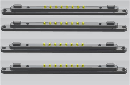 موصل شحن مغناطيسي للكمبيوتر اللوحي من النوع c