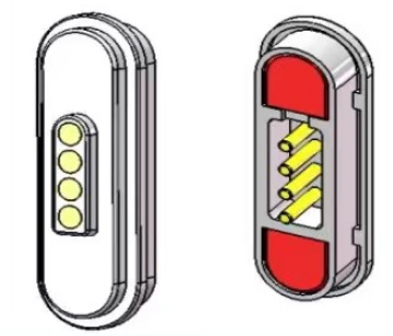موصل الشحن المغناطيسي 4PIN